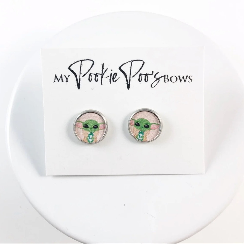 Yoda Stud Earrings